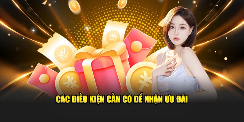 Các điều kiện cần có để nhận ưu đãi